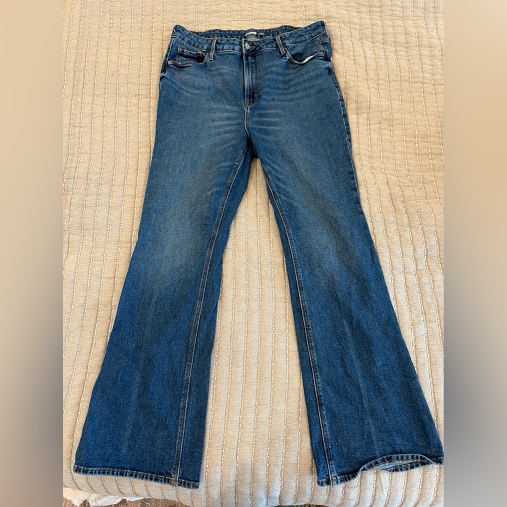 Old navy extra high rise flare